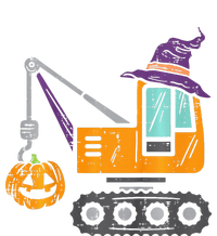 Crane Truck Pumpkin Baby Halloween Daily Commute Backpack