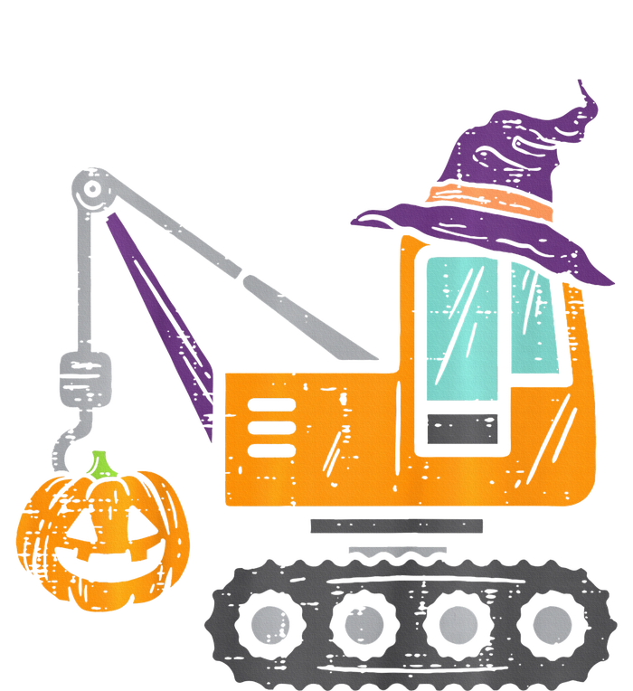 Crane Truck Pumpkin Baby Halloween Daily Commute Backpack