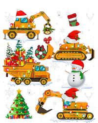 Construction Vehicle Christmas Trucks Winter Long Sleeve Shirt