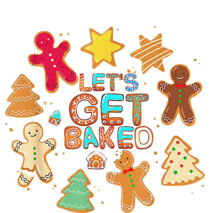 Cookie Baking Team Christmas Gingerbread Xmas Lets Get Baked T-Shirt