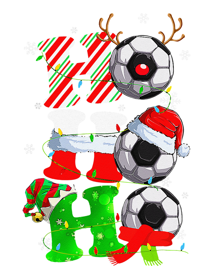 Christmas Ho Ho Ho Santa Reindeer Soccer Pajama S T-Shirt