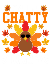 Im The Chatty Turkey Gift Funny Turkey Thanksgiving Gift Canvas