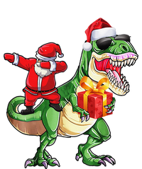 Christmas Dabbing Santa Claus Riding Dinosaur For T-Shirt