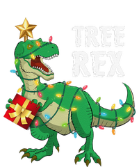 Christmas Dinosaur Tree Rex Pajamas Funny Xmas Gifts Women's T-Shirt