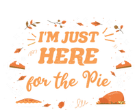 Just Here For The Pie Lover Thanksgiving Pumpkin Christmas Gift Short Acrylic Beanie