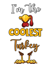 The Coolest Turkey Matching Family Turkey Thanksgiving Cute Gift T-Shirt