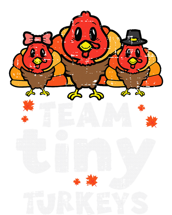 Team Tiny Turkeys Cute Thanksgiving Day Nicu Nurse Teacher T-Shirt