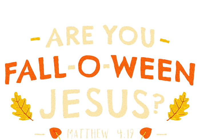 Are You Fall O Ween Jesus Halloween Matthew 419 Christian Valucap Bio-Washed Visor