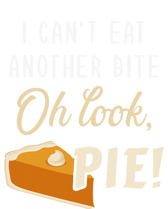 Cant Eat Another Bite Look Pie Funny Thanksgiving Christmas Kids Hoodie