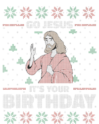 Go Jesus Its Your Birthday Funny Ugly Christmas Full Zip Hoodie