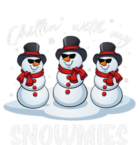 Chillin With My Snowmies Teacher Christmas Snowman Pajamas Tie-Dye T-Shirt