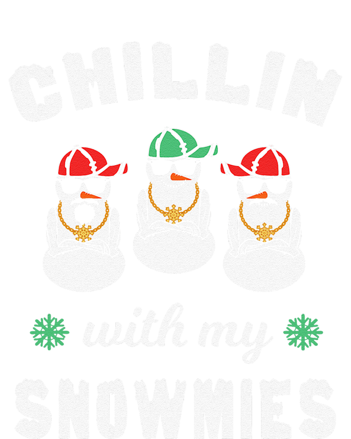 Chillin With My Snowmies Ugly Christmas Snowman Tote Bag