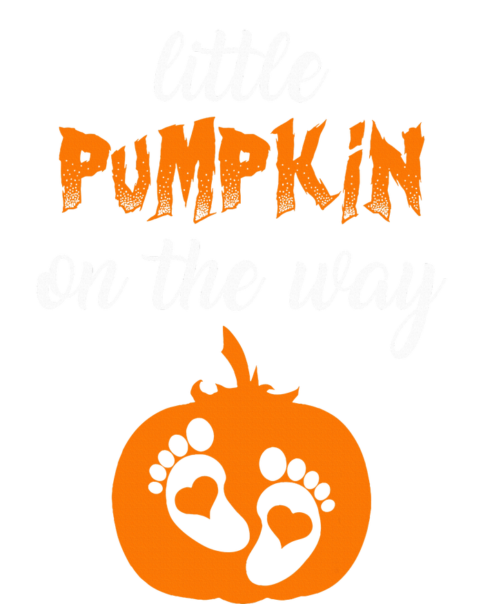 Little Pumpkin On The Way Cute Pumpkin Graphic Pregnancy Baby Long Sleeve Bodysuit