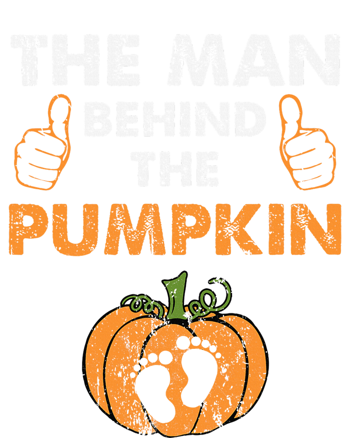 Funny Halloween Pregnancy Baby Shower Behind The Pumpkin T-Shirt