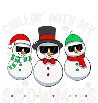 Chillin With My Snowmies Snowman Christmas Pajama T-Shirt