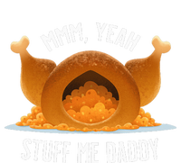 Mmm Yeah Stuff Me Daddy Sexy Funny Thanksgiving Turkey Kids Long Sleeve Shirt