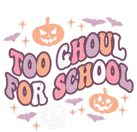 Cute Halloween Teacher School Ghouls Groovy Trick Or Teach PosiCharge RacerMesh Polo