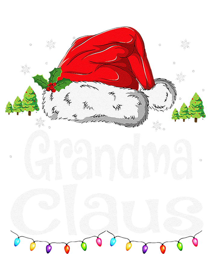 Grandma Claus Christmas Pajama Family Matching Xmas T-Shirt