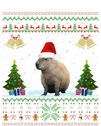 Capybara Christmas Xmas Lighting Santa Hat T-Shirt