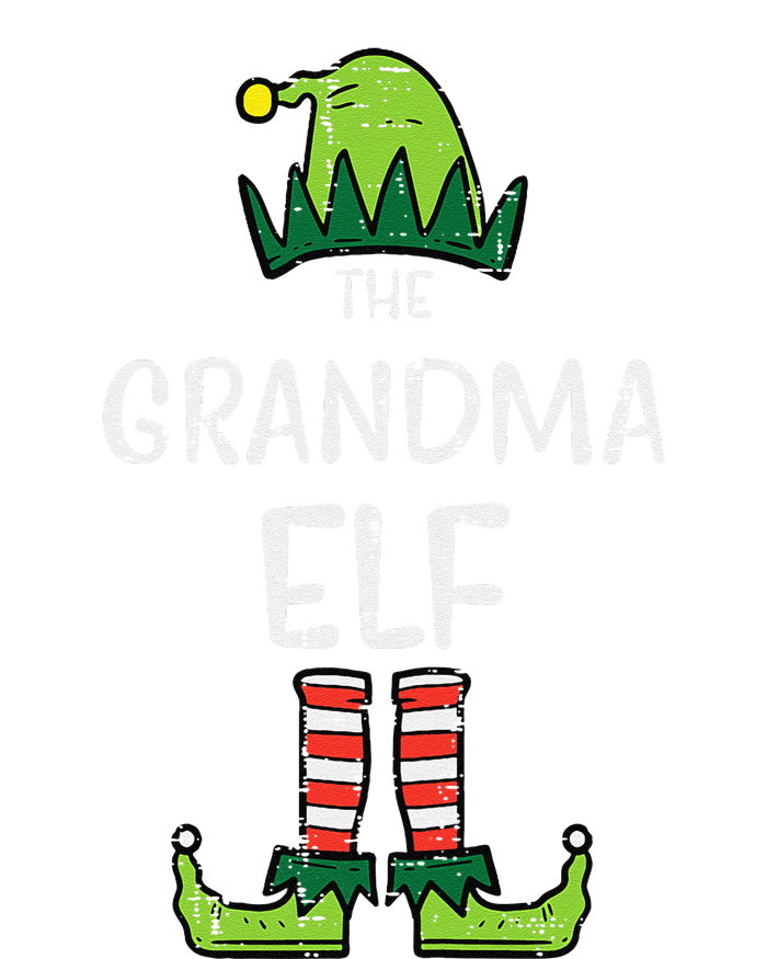 Grandma Elf Xmas Matching Christmas For Family Nana Funny T-Shirt