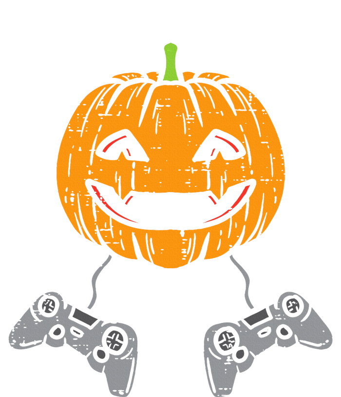 Pumpkin Video Game Controller Gamer T-Shirt