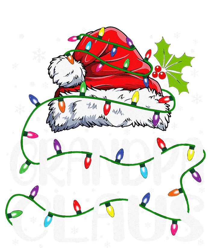 Grandpa Claus Christmas Santa Matching Family Xmas Lights Hoodie