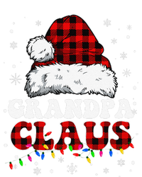 Grandpa Claus Funny Santa Claus Matching Family Pajamas Women's Long Sleeve Flannel Pajama Set 