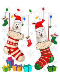 Christmas Socks Pajama Samoyed Dog Puppy Lover Doggie Tank