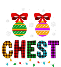 Chestnuts Matching Funny Christmas Couples Chest Nuts Gift T-Shirt