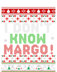 I Dont Know Margo Ugly Christmas Sweater Funny Matching T-Shirt