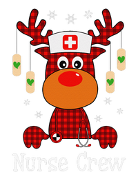 Christmas Buffalo Plaid Reindeer Nurse Crew Moose Christmas T-Shirt