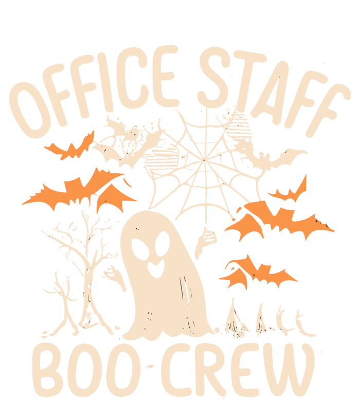 Office Staff Boo Crew Funny Halloween Softstyle Adult Sport Polo