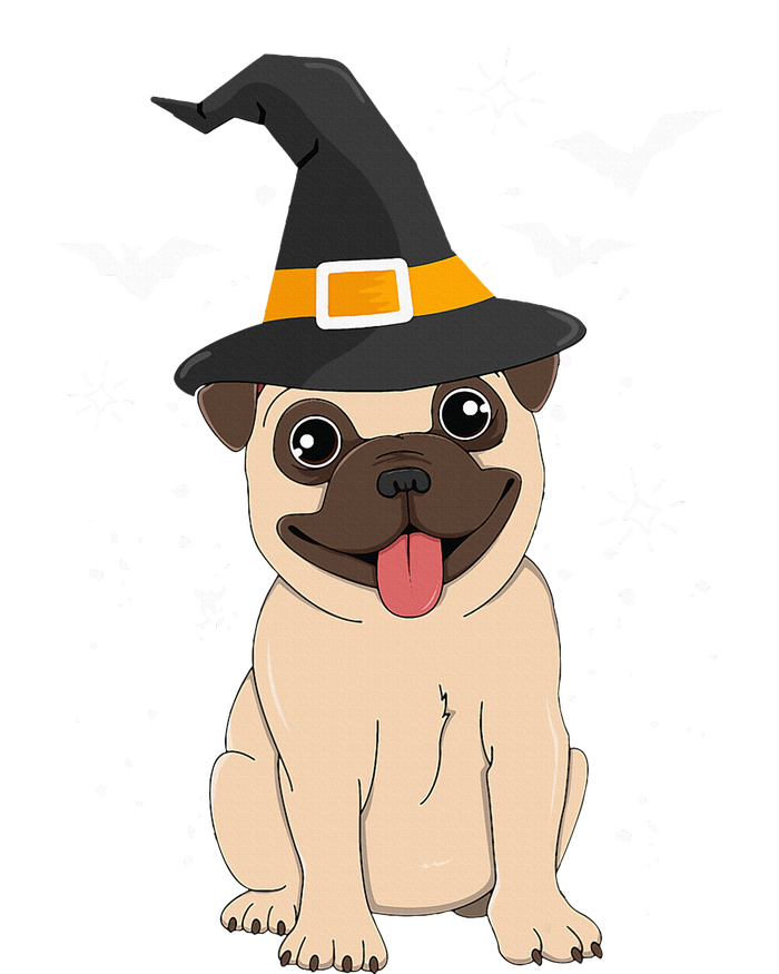 Pug Witch Halloween Dog Puppy Outfit Costume Trick Or Treat PosiCharge Competitor Tank