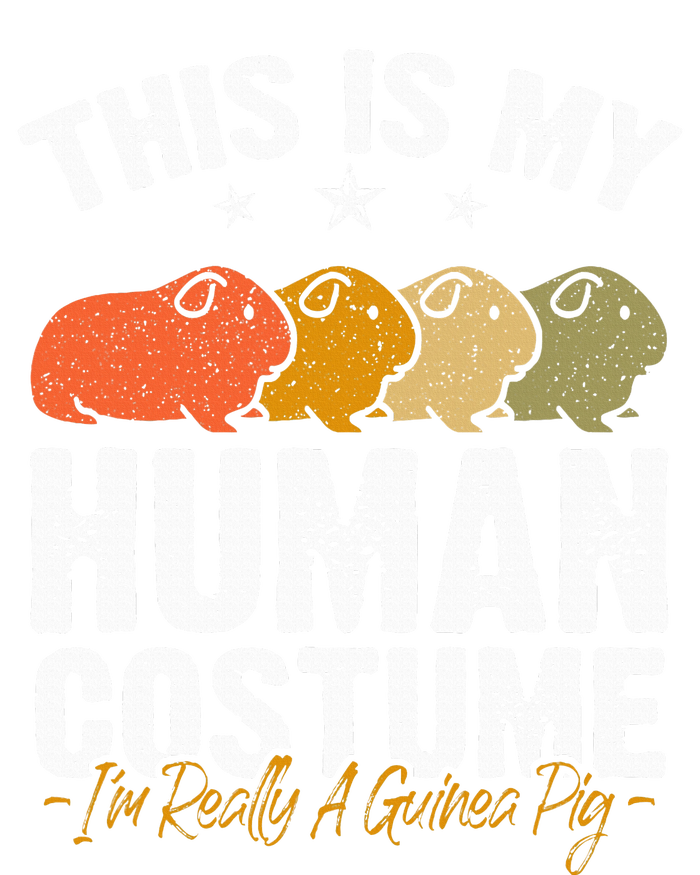 This Is My Human Costume Guinea Pig Lover Halloween 2020 Flat Bill Trucker Hat