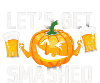 Lets Get Smashed Funny Pumpkin Beer Halloween Costume Ladies Long Sleeve Shirt