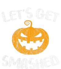 Lets Get Smashed Pumpkin Halloween Drinking Kids Long Sleeve Shirt