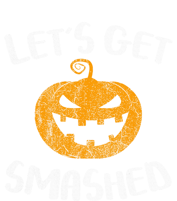 Lets Get Smashed Pumpkin Halloween Drinking Kids Long Sleeve Shirt