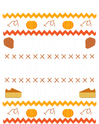 Talk Turkey To Me Thanksgiving Ugly Funny Gift Ladies Essential Tank