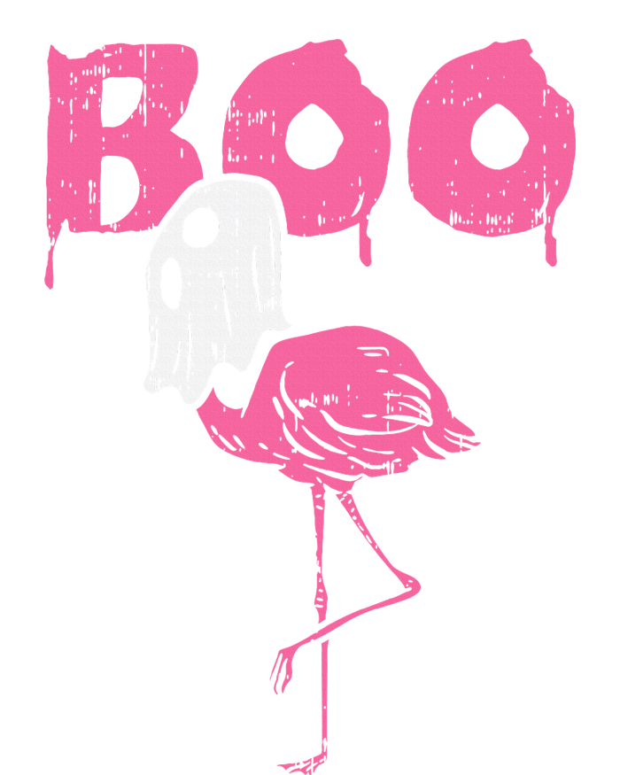 Boo Flamingo Ghost Fun Halloween Animal Bird T-Shirt