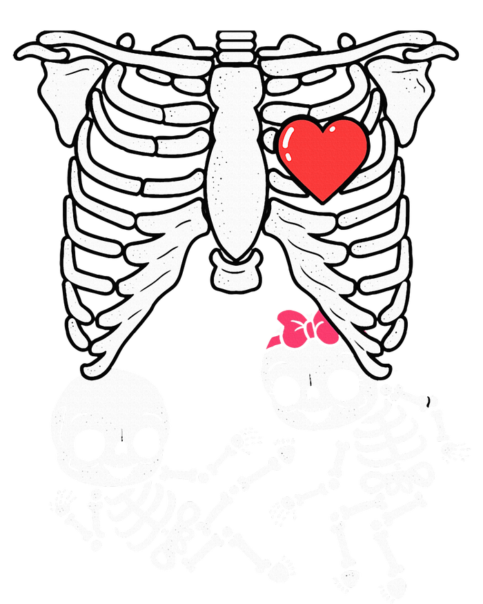 Skeleton Pregnancy Announcement Twins Xray T-Shirt