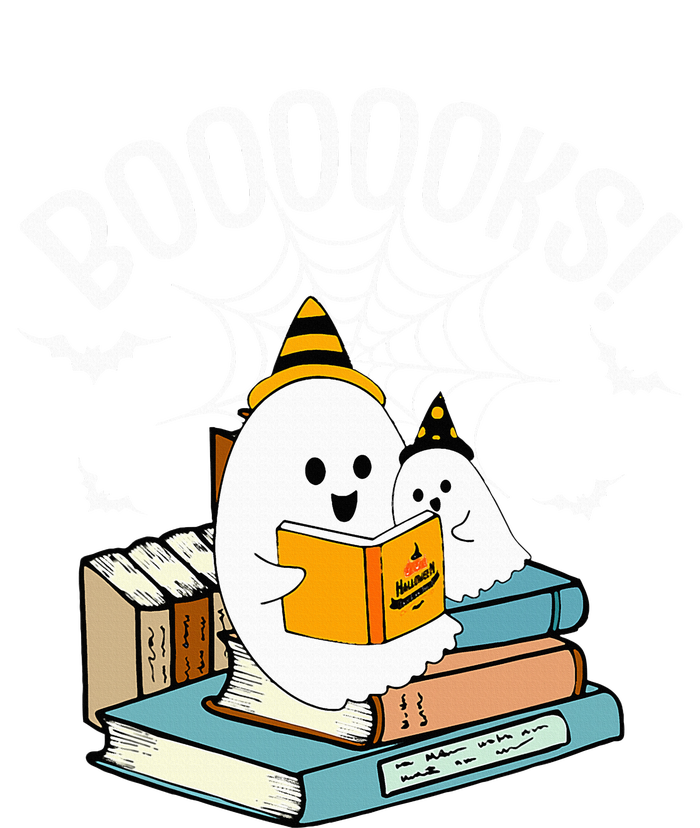 Booooks Ghost Read Books Halloween Funny T-Shirt