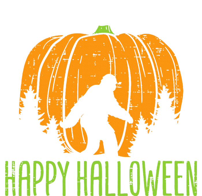 Happy Halloween Bigfoot Pumpkin Sasquatch T-Shirt