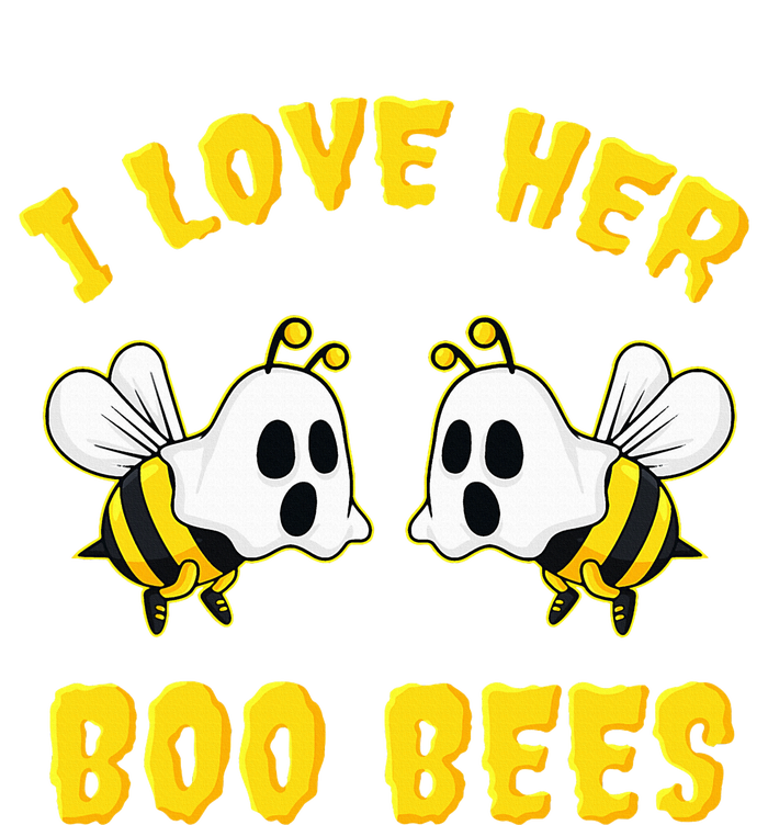 Halloween I Love Her Boo Bees Funny T-Shirt