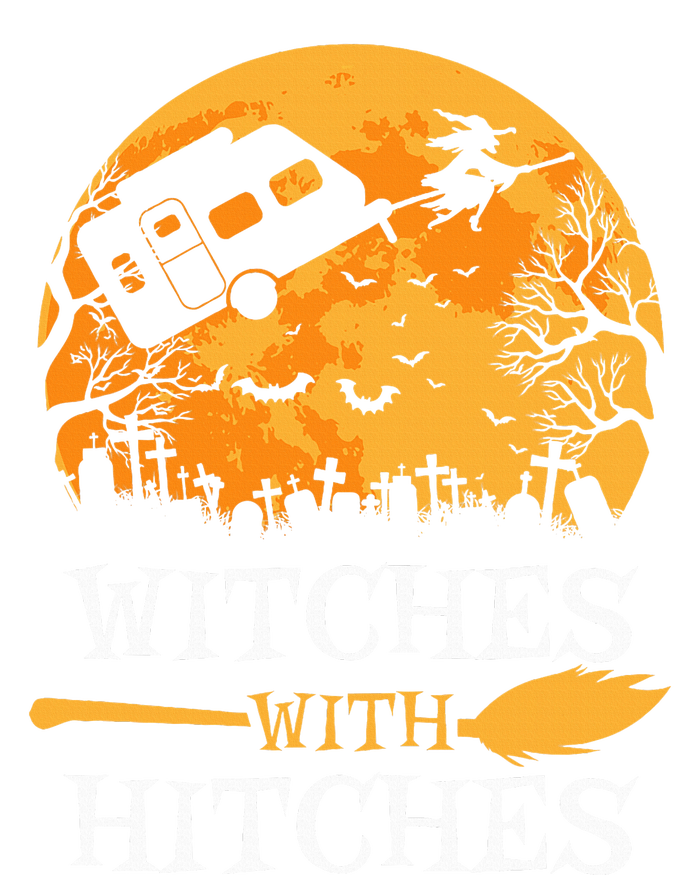 Witches With Hitches Funny Halloween Camping Gift Camper T-Shirt