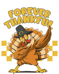 Thanksgiving Forever Thankful Dabbing Vintage Turkey Funny Gift T-Shirt