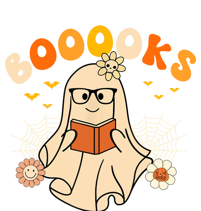 Wo Booooks Cute Ghost Reading Library Books Halloween Women's Strappy Tank