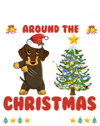 Flossing Around The Christmas TreeDachshund Christmas Gift Mousepad