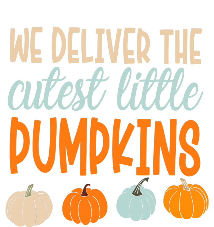 We Deliver The Cutest Little Pumpkins Labor And Delivery Valucap Bio-Washed Visor