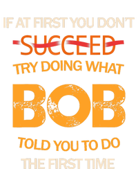 If At First You Dont Succeed Bob Funny Joke Told You Man USA-Made Doggie Bandana