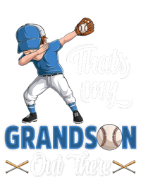 Thats My Grandson Out There Baseball Grandpa Grandma Softstyle Adult Sport Polo